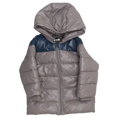 Winter jacket (Gray, Blue) from Benetton Baby Polyester