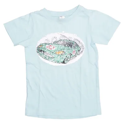 T-shirt (Blue) from Boys Cotton