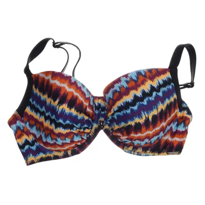 Bikini top (Multicolored, Black) from Wiki Elastane