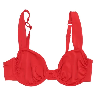 Bikini top (Shiny Wide Strap Draped Bikini Bra) from NA-KD Elastane, Polyamide, Polyester