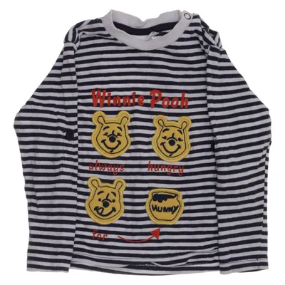 Långärmad t-shirt (Blå, Vit, Gul) från Disney Baby Ekologisk bomull