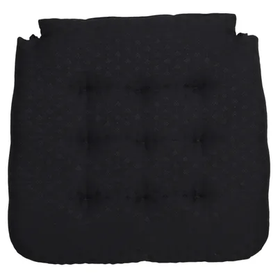 Seat cushion (Black) from Nina Royal Polyester