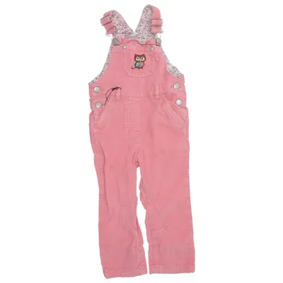 Hängselbyxor (Rosa) från Papagino Bomull