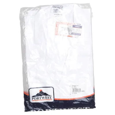 Skjorte (Hvid) fra Portwest Bomuld, Polyester