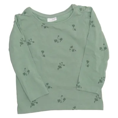 Långärmad t-shirt (Grön) från Next Baby Bomull, Elastan