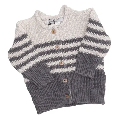 Kofta (Beige, Grå) från MyWear Baby Ekologisk bomull