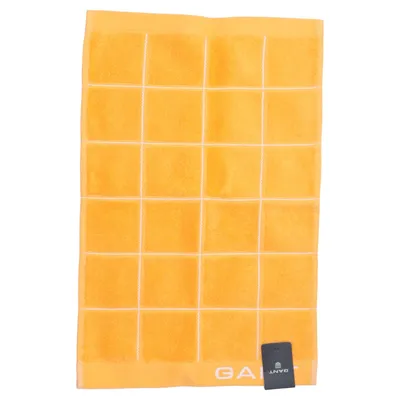 Handduk (Orange, Vit) från GANT Bomull