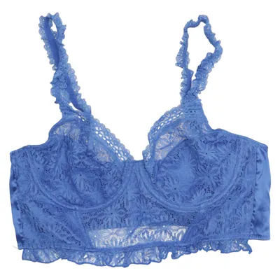 Bh (Blauw) van PrettyLittleThing Elastaan, Polyamide