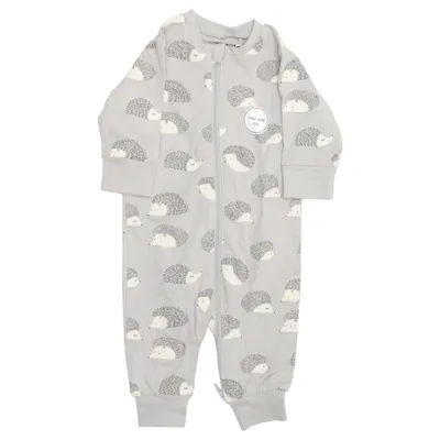 Sparkdräkt (Grå, Vit) från Lindex Baby Bomull