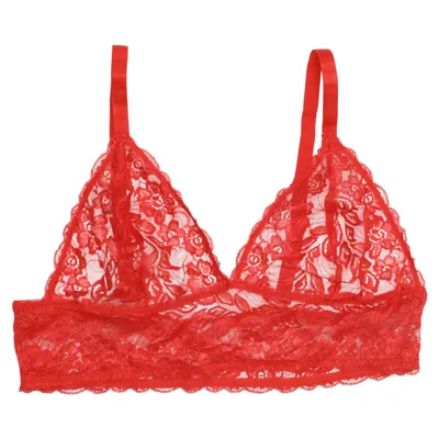 Bralette (Röd) från Cottelli Collection Elastan, Polyamid
