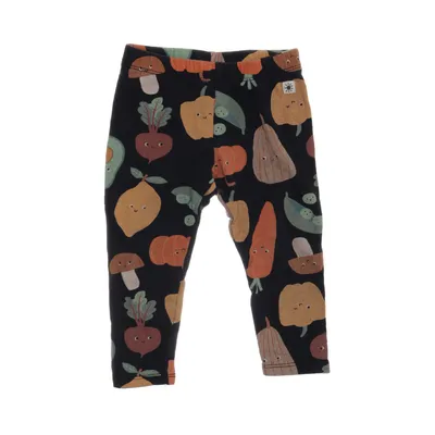 Leggings (Black, Multicolored) from Lindex Baby Cotton, Elastane