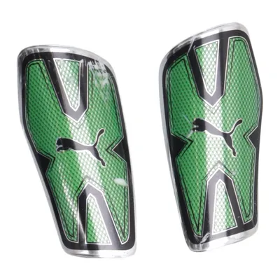 Shin guard (Green, Black, Silver) from Puma