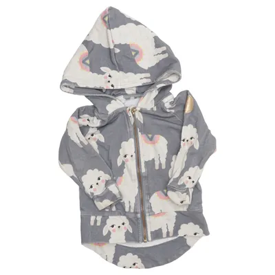 Huvtröja (Grå, Flerfärgad) från Dear Sophie Bomull, Elastan