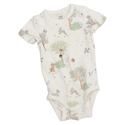 Body (Beige, Flerfarvet) fra Lindex Bomuld, Elastan