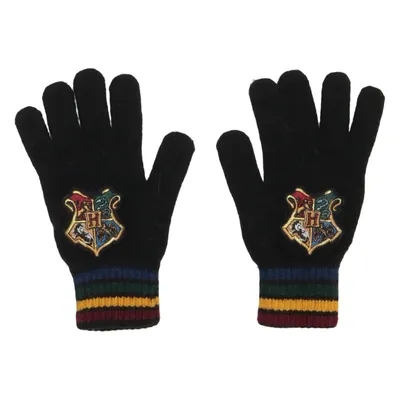 Handskar (Svart, Flerfärgad) från The Harry Potter Shop Akryl, Elastan