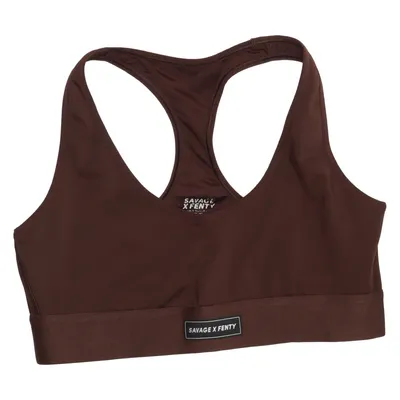 Sports bra (Brown) from Savage x Fenty Elastane, Polyester