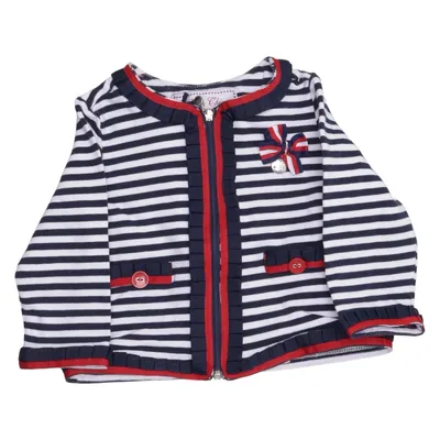 Cardigan (Blauw, Wit, Rood) van Mayoral Katoen, Elastaan