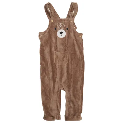 Dungarees (Brown) from Alana Elastane, Organic cotton, Recycled polyester