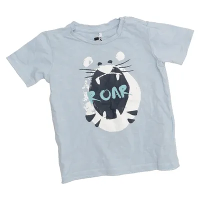T-shirt (Blå) från Name It Minimize Bomull, Elastan