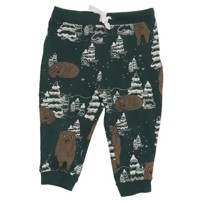 Pantalon de survêtement (Vert, Marron, Blanc) de Mini Market Coton biologique, Polyester