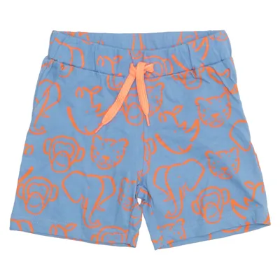 Shorts (Blå, Orange, Flerfärgad) från Mini Rodini Bomull