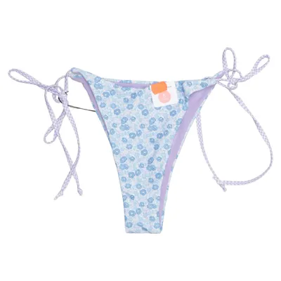 Bikiniunderdel (Blå, Lila) från Bik Bok Swimwear Elastan, Polyester