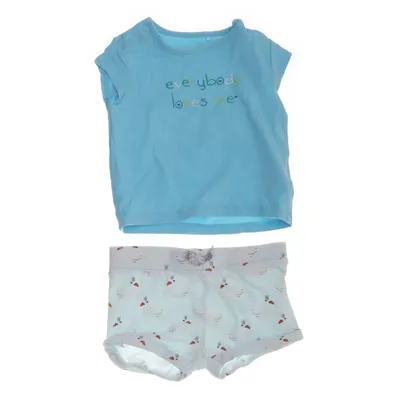 Set (Blauw, Groen, Wit) van JBC Katoen, Elastaan