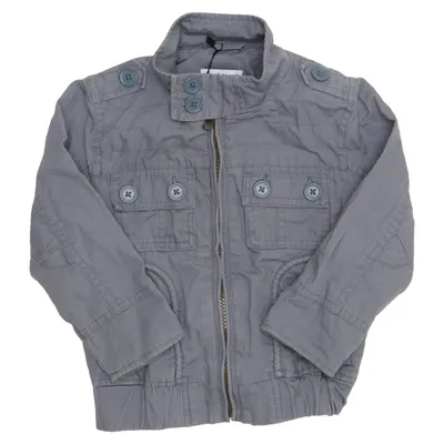 Jacket (Gray) from Marks & Spencer Autograph Cotton, Polyester