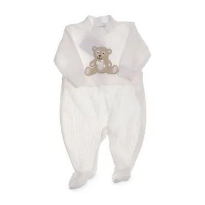 Sparkdräkt (Vit) från Baby Baby Bomull, Polyester