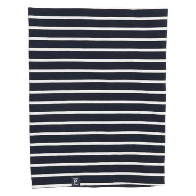 Halsvärmare (Blå, Vit) från Polarn O. Pyret Elastan, Ekologisk bomull