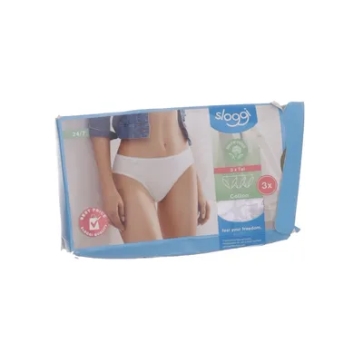 Trosor (24/7 Cotton Tai) från Sloggi Bomull, Elastan