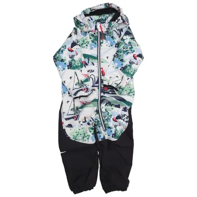 Overall (Black, Multicolored) from Reima Elastane, Polyamide, Polyester, Polyurethane