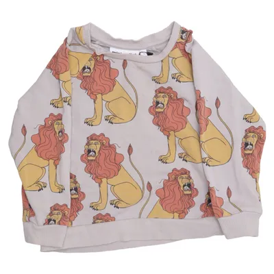 Sweatshirt (Beige, Mehrfarbig) von Mini Rodini Elasthan, Bio-Baumwolle