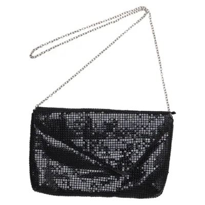 Aftonväska (Svart) från Sfera Femme Collection Metallfiber, Polyester, Polyuretan