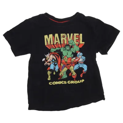 T-shirt (Svart, Flerfärgad) från Marvel Bomull