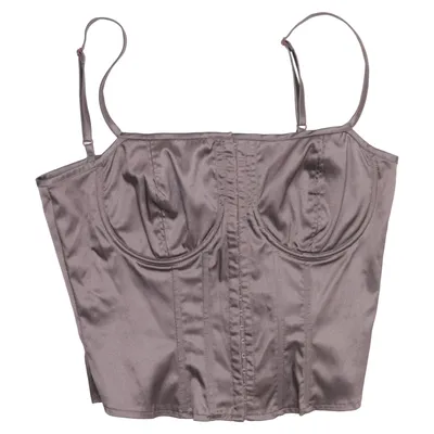 Bustier (Brun) från Jacqueline de Yong Elastan, Polyamid