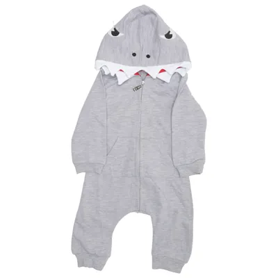 Mjukisdräkt (Grå, Röd, Vit)