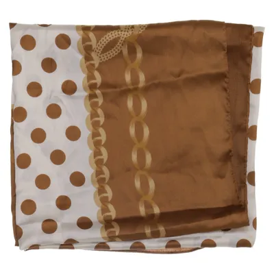 Sjal (Brun, Vit) från Pieces Accessories