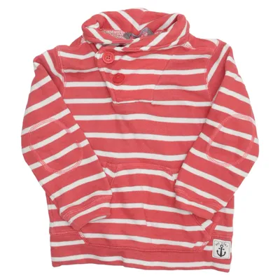 Sweatshirt (Rouge, Blanc) de Kids by Lindex Coton, Polyester