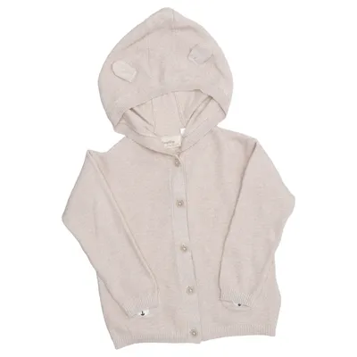 Cardigan (Beige) fra Lupilu Økologisk bomuld