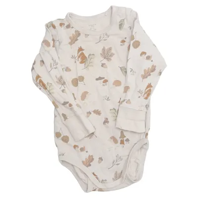 Body (Beige, Flerfarvet) fra Lindex Baby Bomuld, Elastan