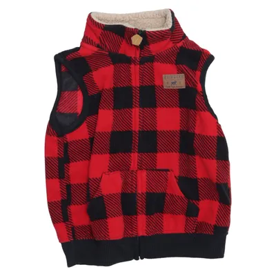Fleece vest (Red, Black) from Carter's Polyester