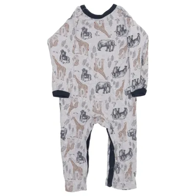 Sparkdräkt (Grå, Flerfärgad) från 808 Ekologisk bomull