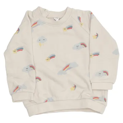 Sweatshirt (Beige, Multicolore) de Åhléns Kids Coton, Polyester
