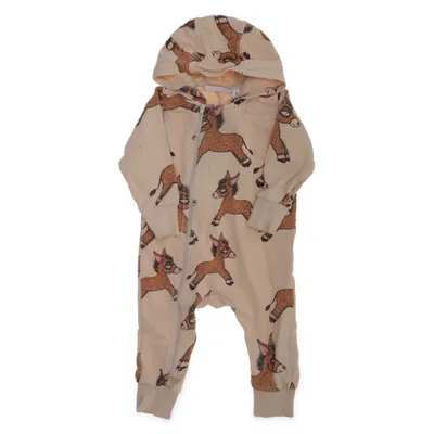 Sparkdräkt (Beige) från Mini Rodini Ekologisk bomull