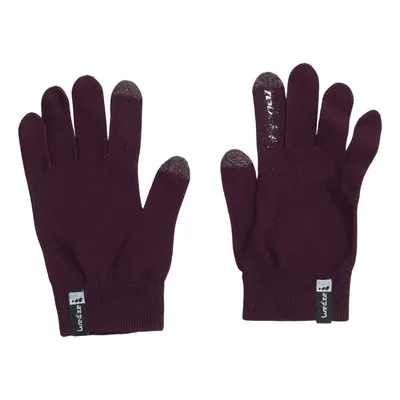 Touch gloves (Purple) from Wed'ze