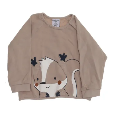 Sweatshirt (Beige) from Polarn O. Pyret Organic cotton