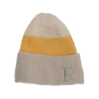 Beaniehue (Grå, Gul, Hvid) fra Rodebjer