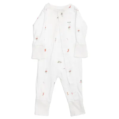 Sparkdräkt (Vit, Flerfärgad) från Livly Bomull