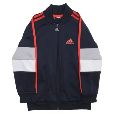 Träningsjacka (Blå, Grå, Röd) från Adidas